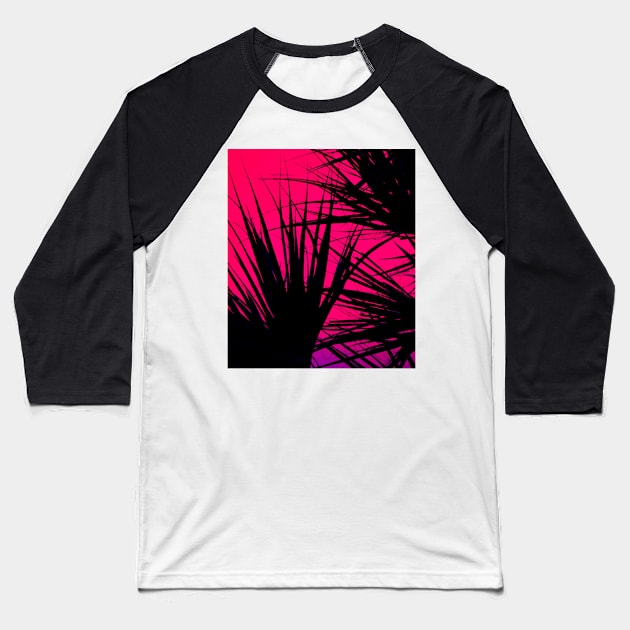 Tropical colors Baseball T-Shirt by dltphoto